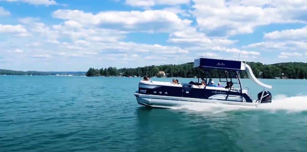 Pontoon Boats with Slides (5 Best Double Deckers) Pontooners