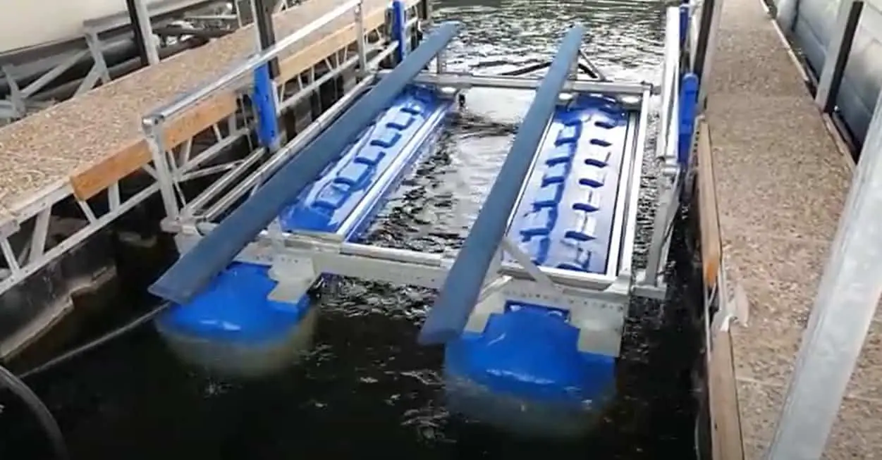 how pontoon boat lifts work how pontoon boat lifts work