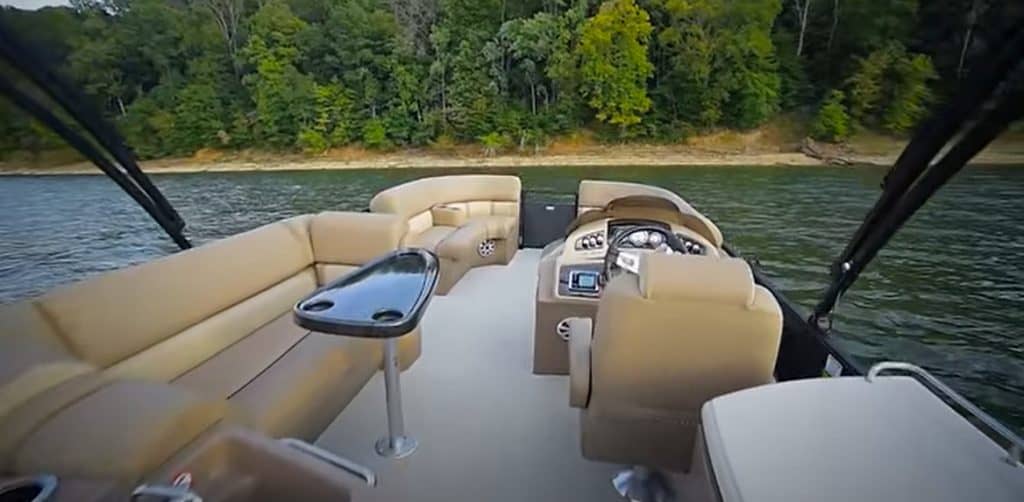 pontoon boat bar