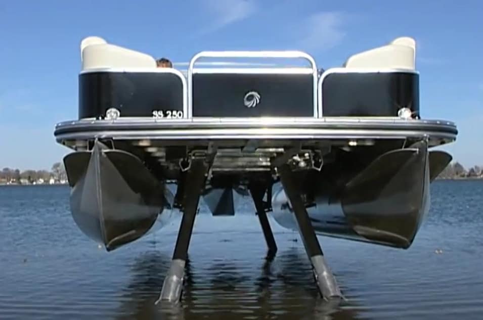 pontoon boat sea legs