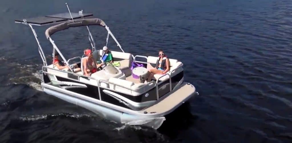 electric pontoon boats