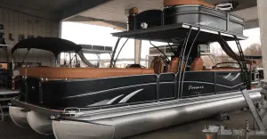 how do pontoon boats float