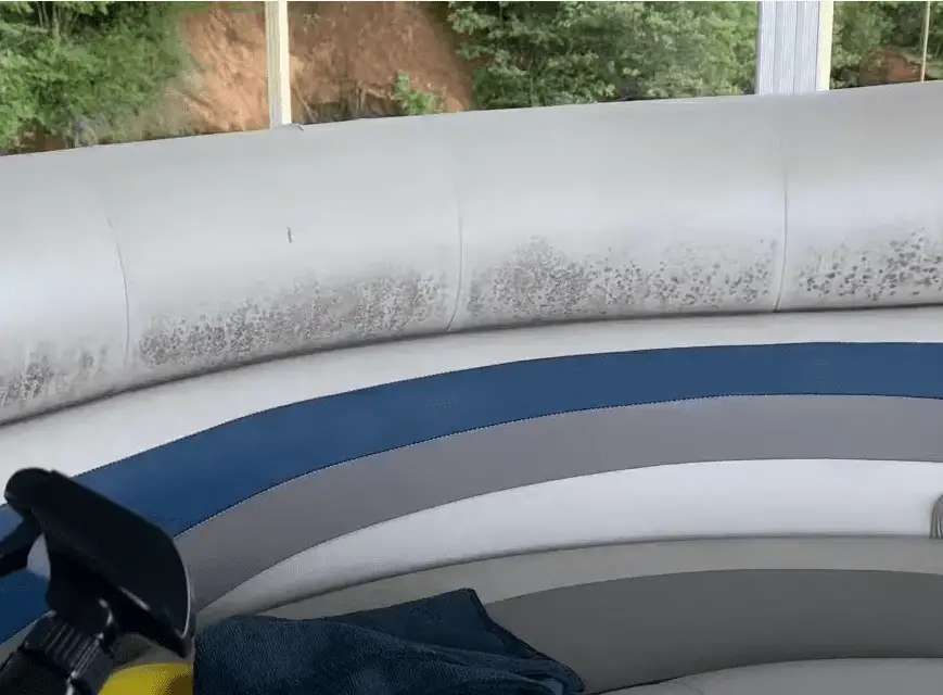 mildew on vinyl boat seats