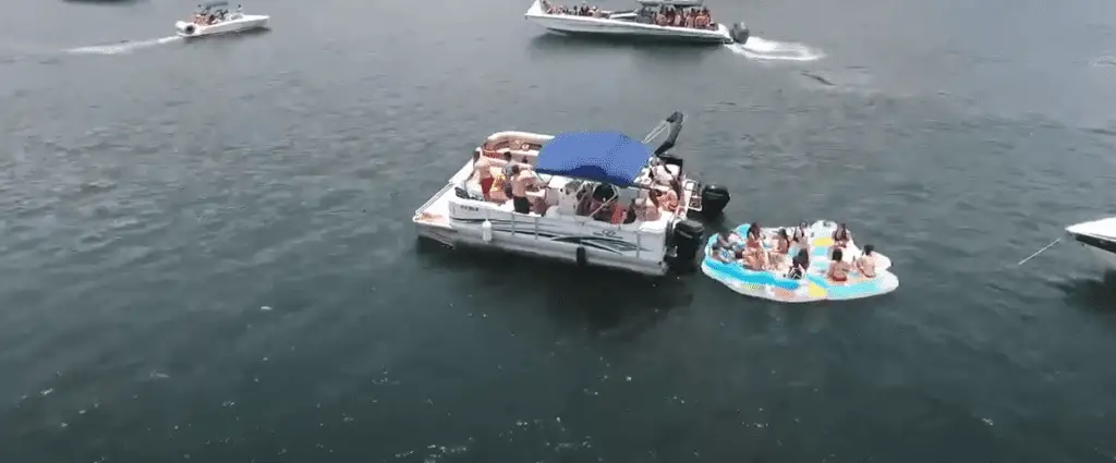 pontoon boat party ideas