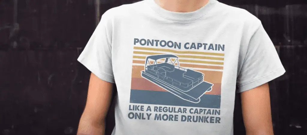 pontoon captain t shirt