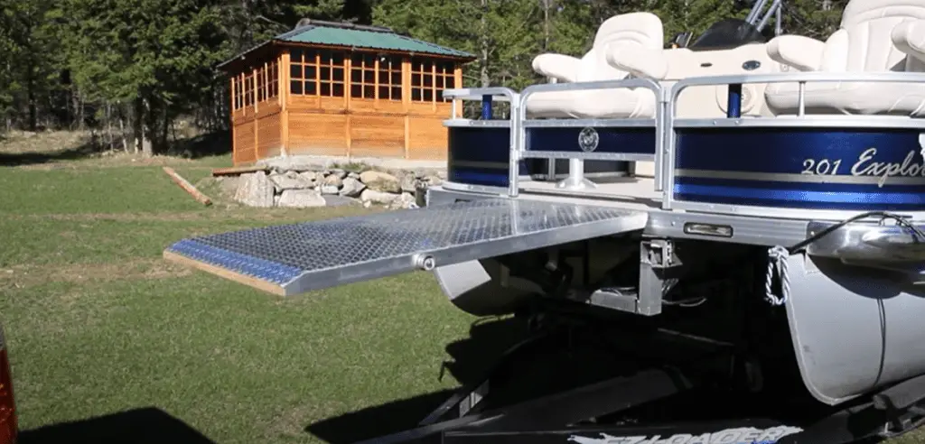 wheelchair pontoon boat