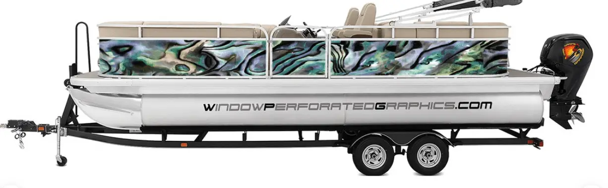 abstract graphic boat vinyl wrap fishing pontoon decal abstract graphic boat vinyl wrap fishing pontoon decal