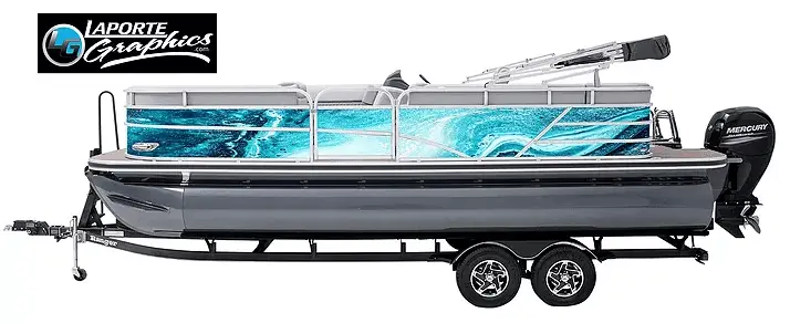 blue ocean boat wrap blue ocean boat wrap