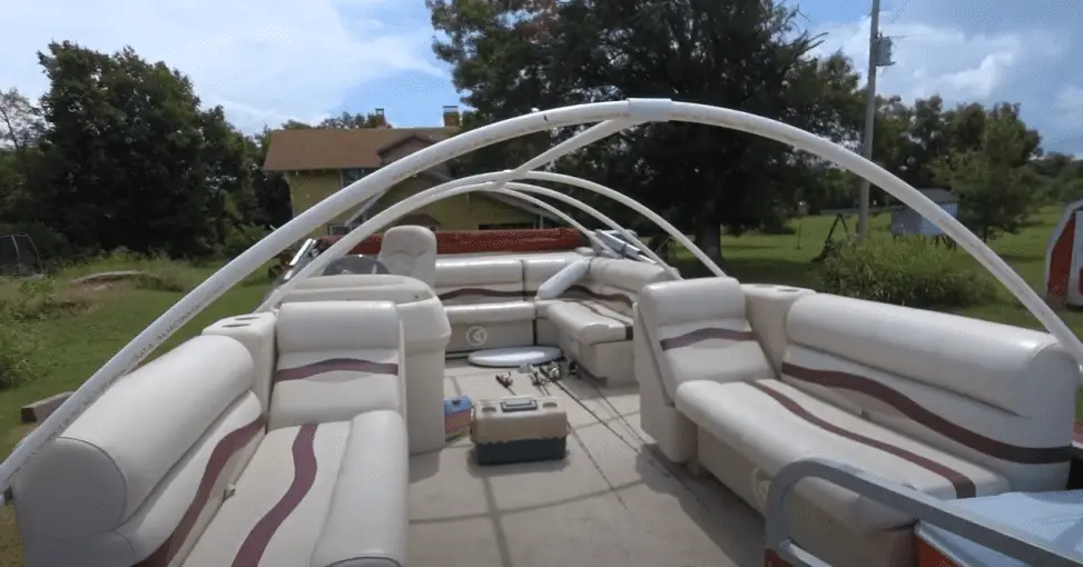 Pontoon Boat Cover Support Systems (+ Homemade DIY) Pontooners