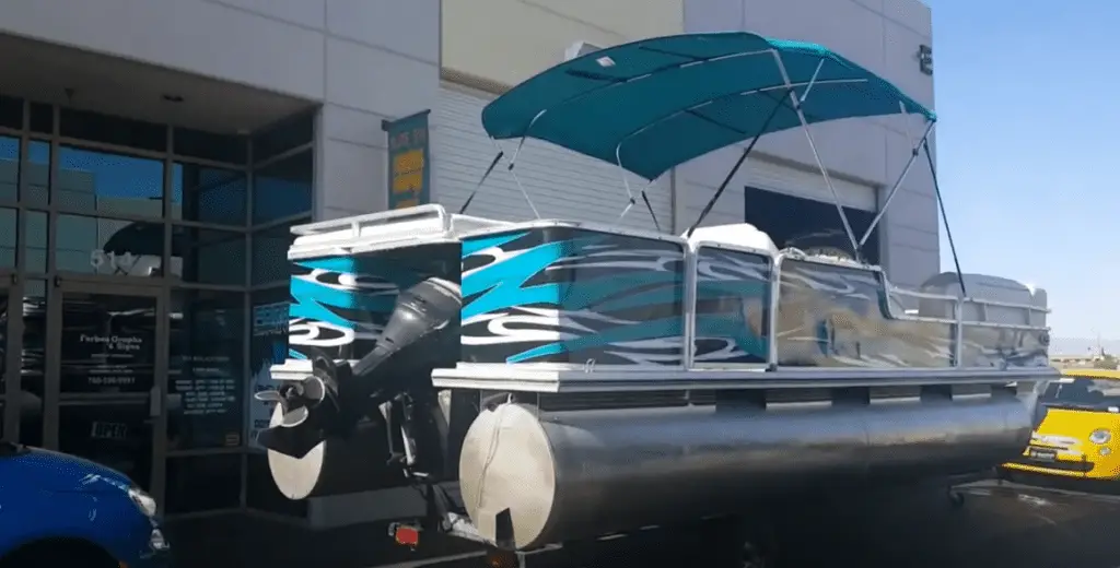 how much does it cost to wrap a pontoon boat