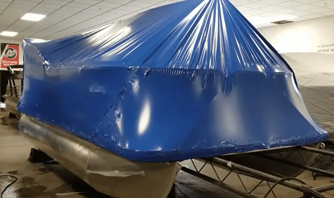 How to Shrink Wrap a Pontoon Boat (7 Simple Steps & Tips) Pontooners