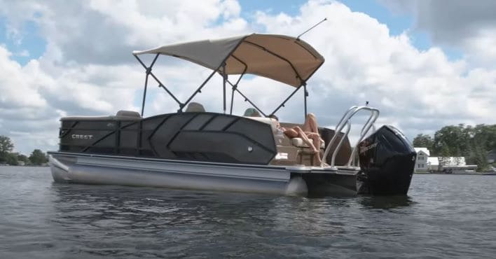 crest caribbean lx series saltwater pontoon boat crest caribbean lx series saltwater pontoon boat