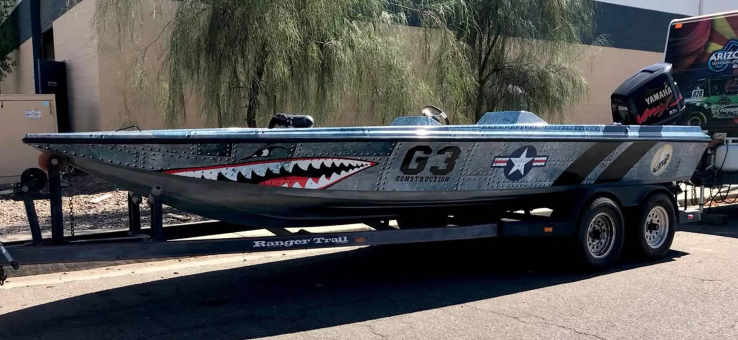 Military Style Boat Wrap